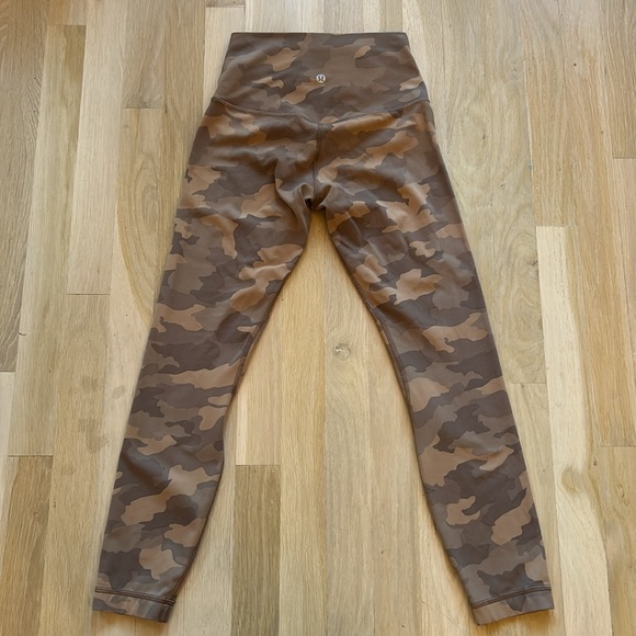 Lulu Brown Camo Leggings - Picture 5 of 5